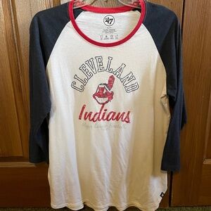 Cleveland Indians Vintage Style Baseball Shirt